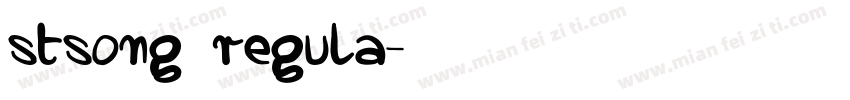 stsong regula字体转换
